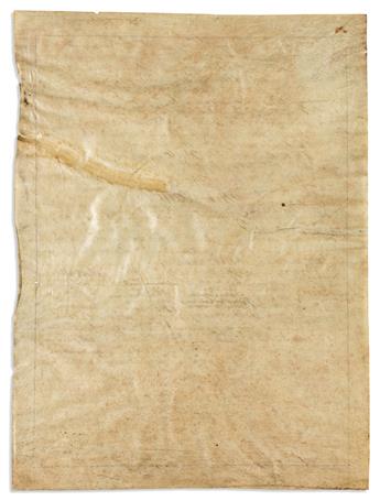 (SLAVERY & ABOLITION.) Manuscript broadside of the 13th Amendment signed by the Vice President and 111 congressmen.